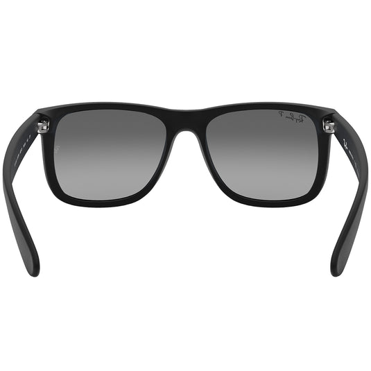 Ray-Ban Justin Classic Polarized Sunglasses - Matte Black/Grey