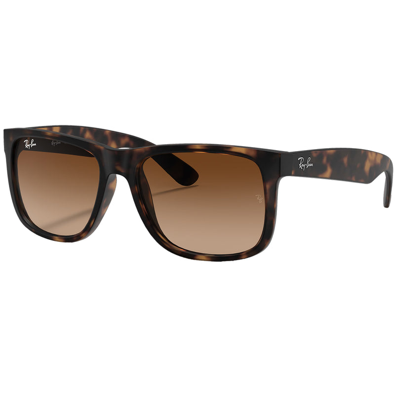 Load image into Gallery viewer, Ray-Ban Justin Classic Sunglasses - Matte Havana/Dark Brown
