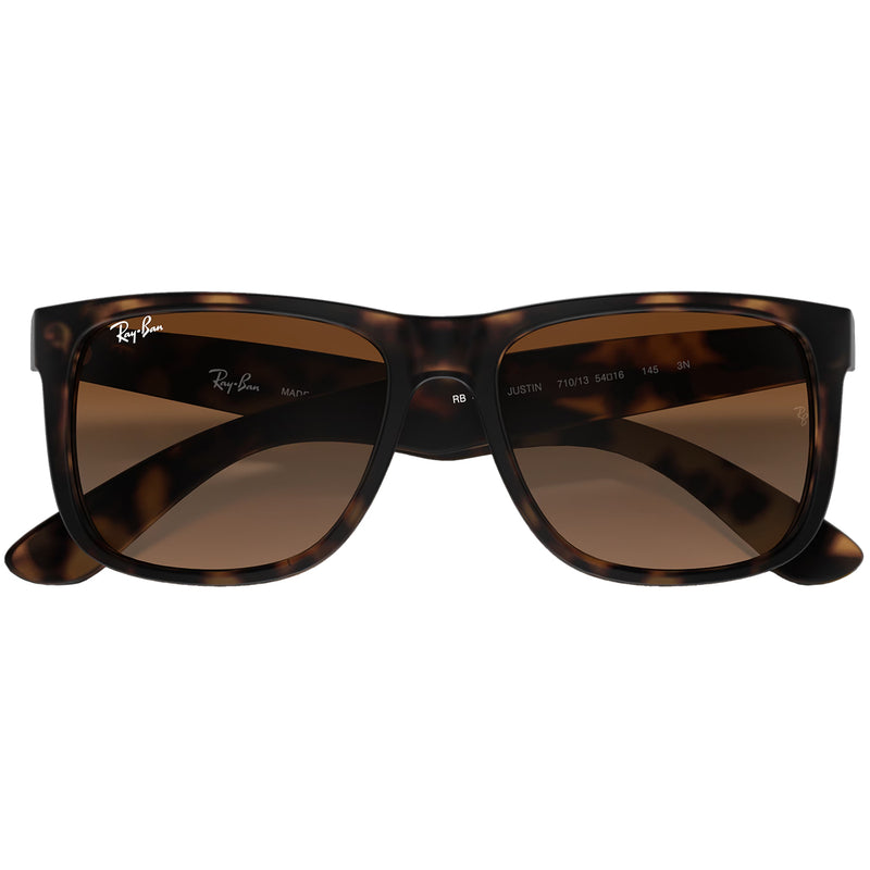 Load image into Gallery viewer, Ray-Ban Justin Classic Sunglasses - Matte Havana/Dark Brown
