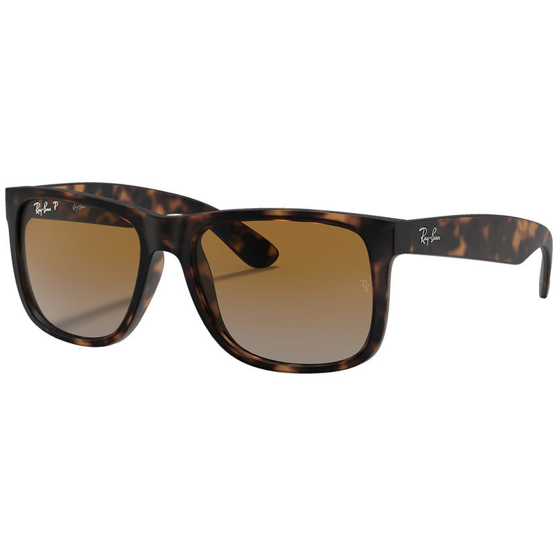 Load image into Gallery viewer, Ray-Ban Justin Classic Polarized Sunglasses - Matte Havana/Brown
