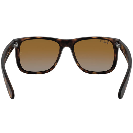 Ray-Ban Justin Classic Polarized Sunglasses - Matte Havana/Brown