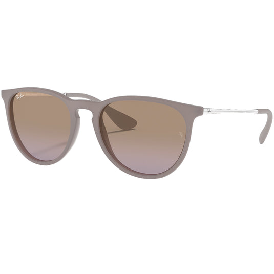 Ray-Ban Erika Classic Sunglasses - Matte Dark Sand/Brown/Violet