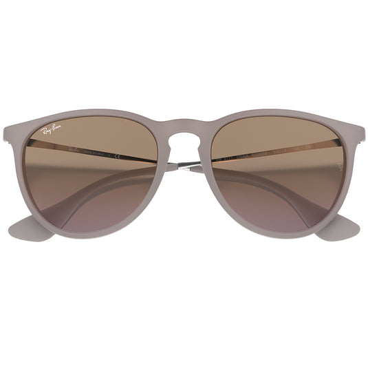 Ray-Ban Erika Classic Sunglasses - Matte Dark Sand/Brown/Violet