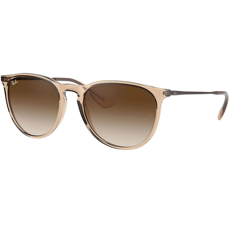 Load image into Gallery viewer, Ray-Ban Erika Classic Sunglasses - Polished Transparent Light Brown/Brown
