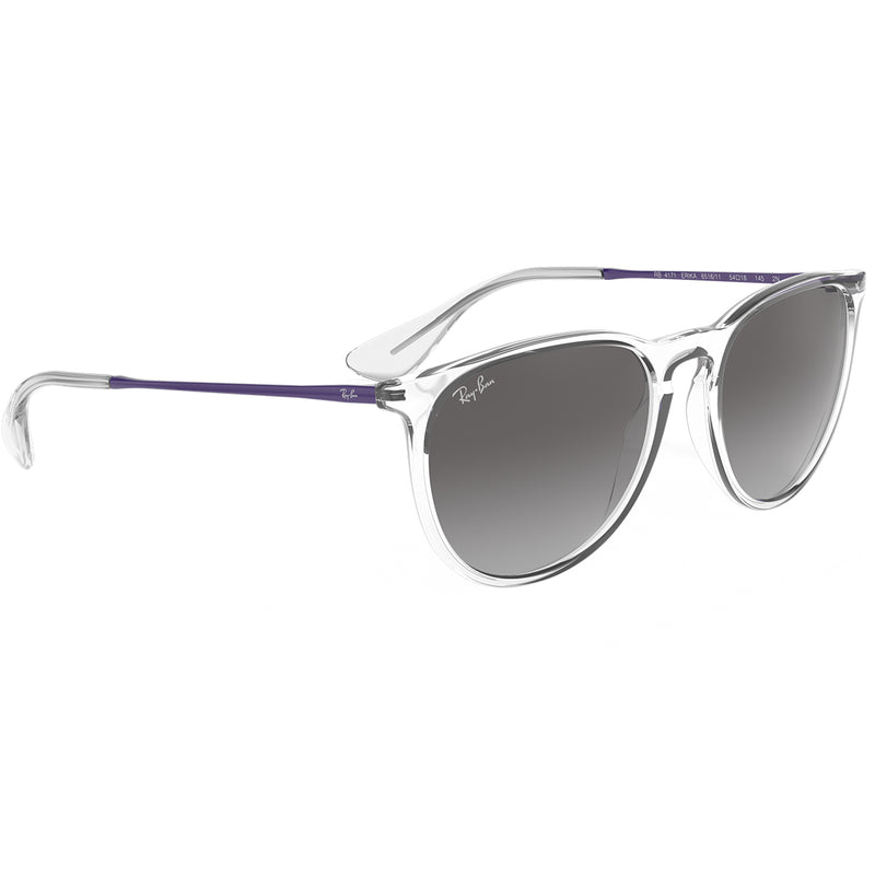 Load image into Gallery viewer, Ray-Ban Erika Color Mix Sunglasses - Polished Transparent/Grey
