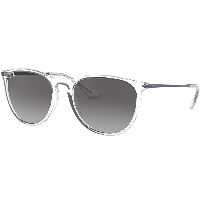 Load image into Gallery viewer, Ray-Ban Erika Color Mix Sunglasses - Polished Transparent/Grey
