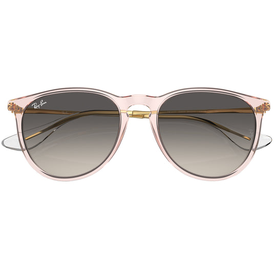 Ray-Ban Erika Classic Sunglasses - Polished Transparent Pink/Grey