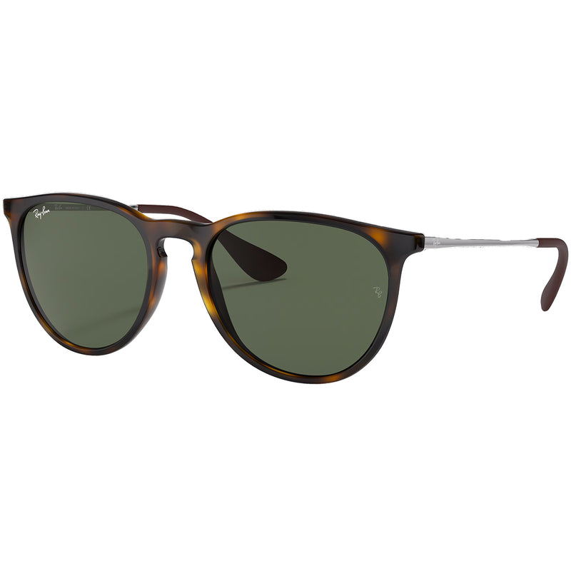 Load image into Gallery viewer, Ray-Ban Erika Classic Sunglasses - Polished Light Havana/Green
