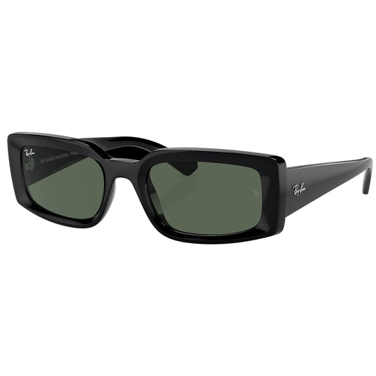 Ray-Ban Kiliane Bio-Based Sunglasses - Polished Black/Green