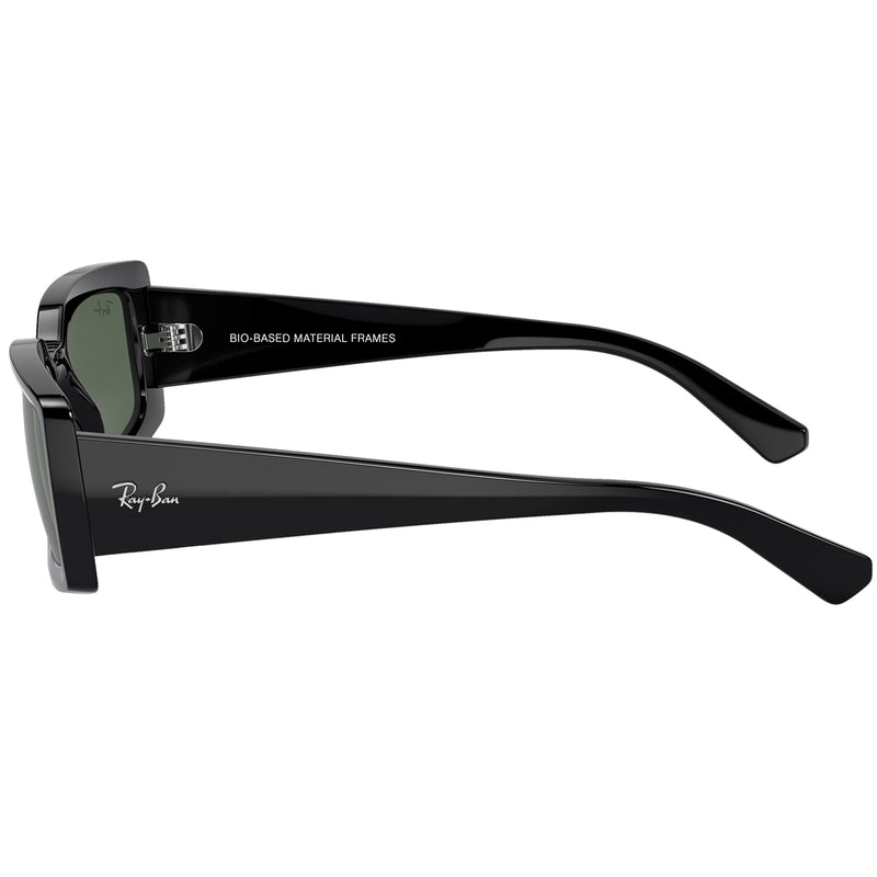 Load image into Gallery viewer, Ray-Ban Kiliane Bio-Based Sunglasses - Polished Black/Green
