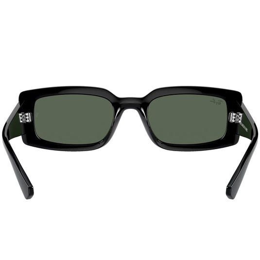 Ray-Ban Kiliane Bio-Based Sunglasses - Polished Black/Green