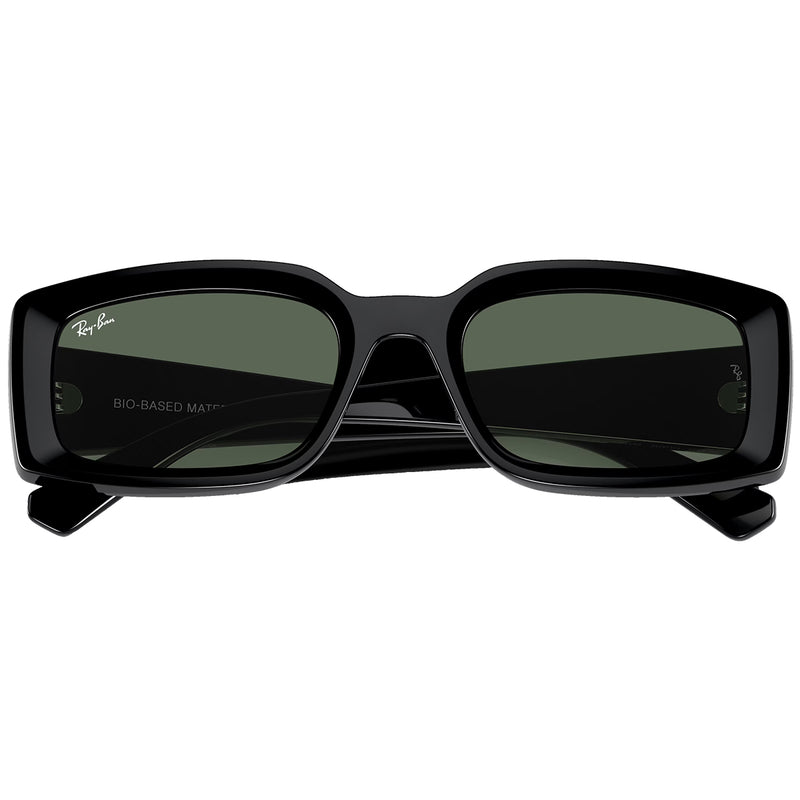 Load image into Gallery viewer, Ray-Ban Kiliane Bio-Based Sunglasses - Polished Black/Green
