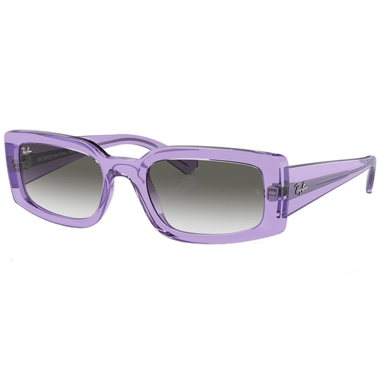 Ray-Ban Kiliane Bio-Based Sunglasses - Polished Transparent Violet/Green