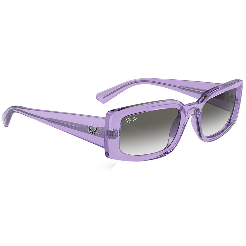 Load image into Gallery viewer, Ray-Ban Kiliane Bio-Based Sunglasses - Polished Transparent Violet/Green
