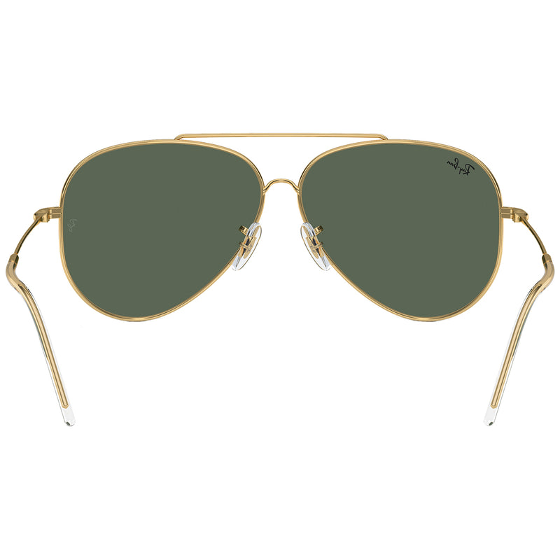 Load image into Gallery viewer, Ray-Ban Aviator Reverse Sunglasses - Polished Gold/Green
