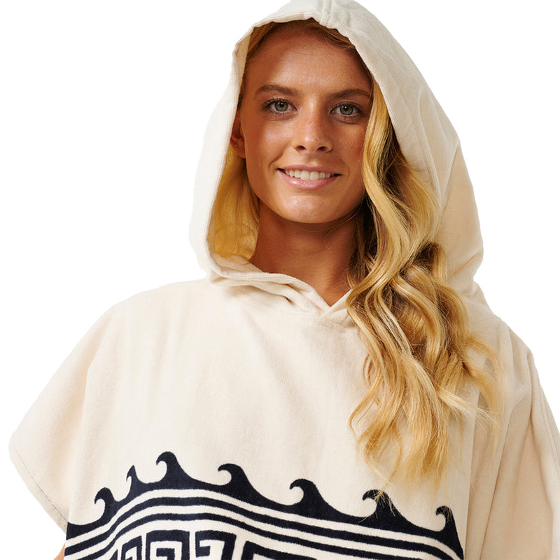 Load image into Gallery viewer, Rip Curl Women&#39;s Mixed Hooded Towel Changing Poncho
