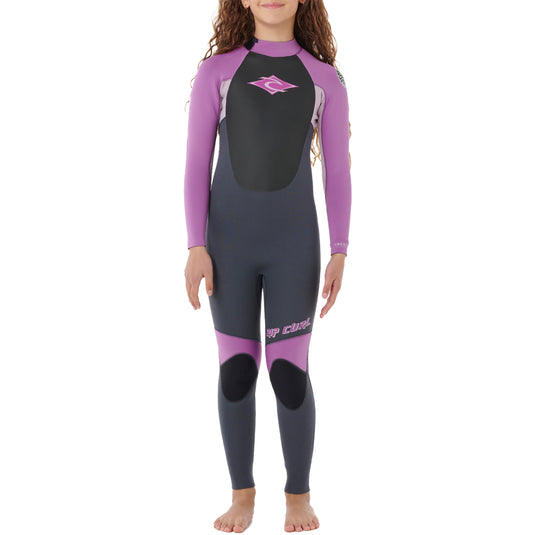 Rip Curl Youth Omega 4/3 Back Zip Wetsuit