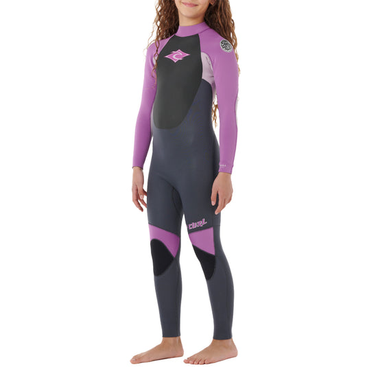 Rip Curl Youth Omega 4/3 Back Zip Wetsuit