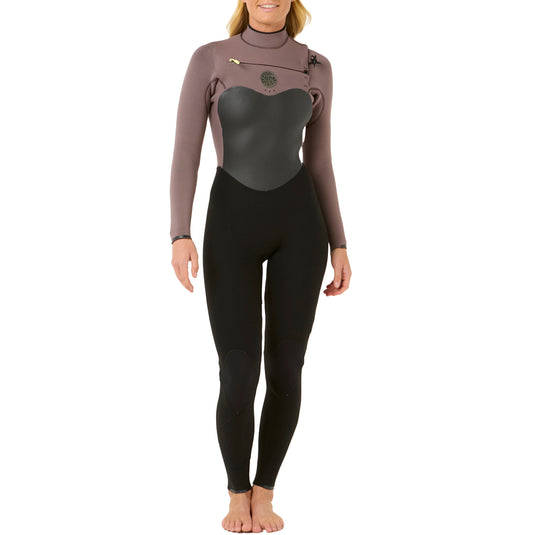 Rip Curl Women's Flashbomb 3/2 Chest Zip Wetsuit