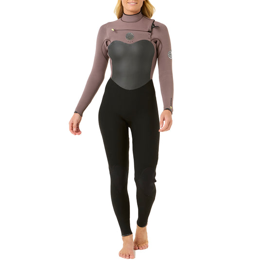 Rip Curl Women's Flashbomb 3/2 Chest Zip Wetsuit