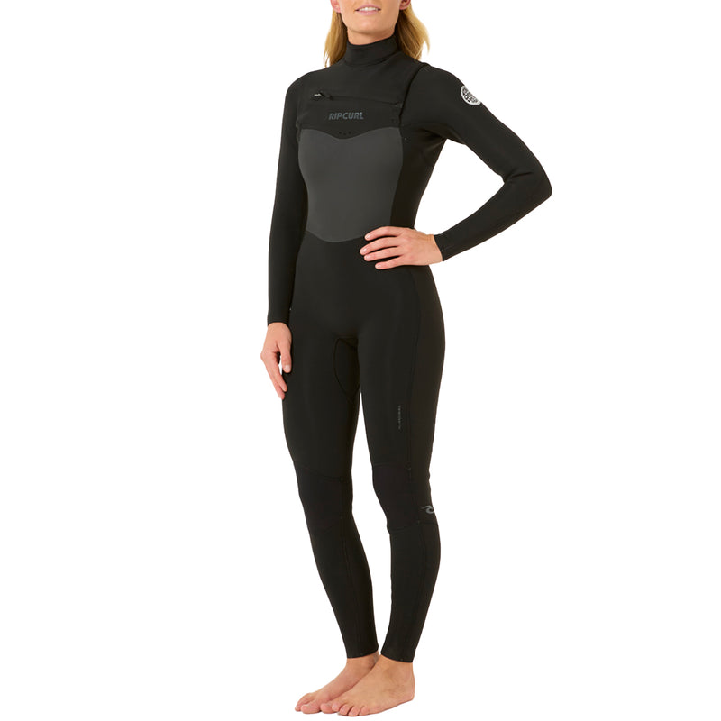 Load image into Gallery viewer, Rip Curl Women&#39;s Dawn Patrol 3/2 Chest Zip Wetsuit
