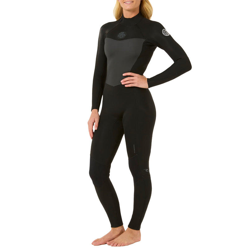 Load image into Gallery viewer, Rip Curl Women&#39;s Dawn Patrol 4/3 Back Zip Wetsuit
