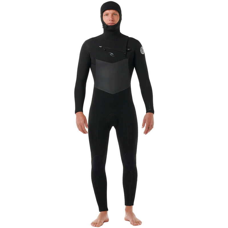 Load image into Gallery viewer, Rip Curl Dawn Patrol 5/4 Hooded Chest Zip Wetsuit
