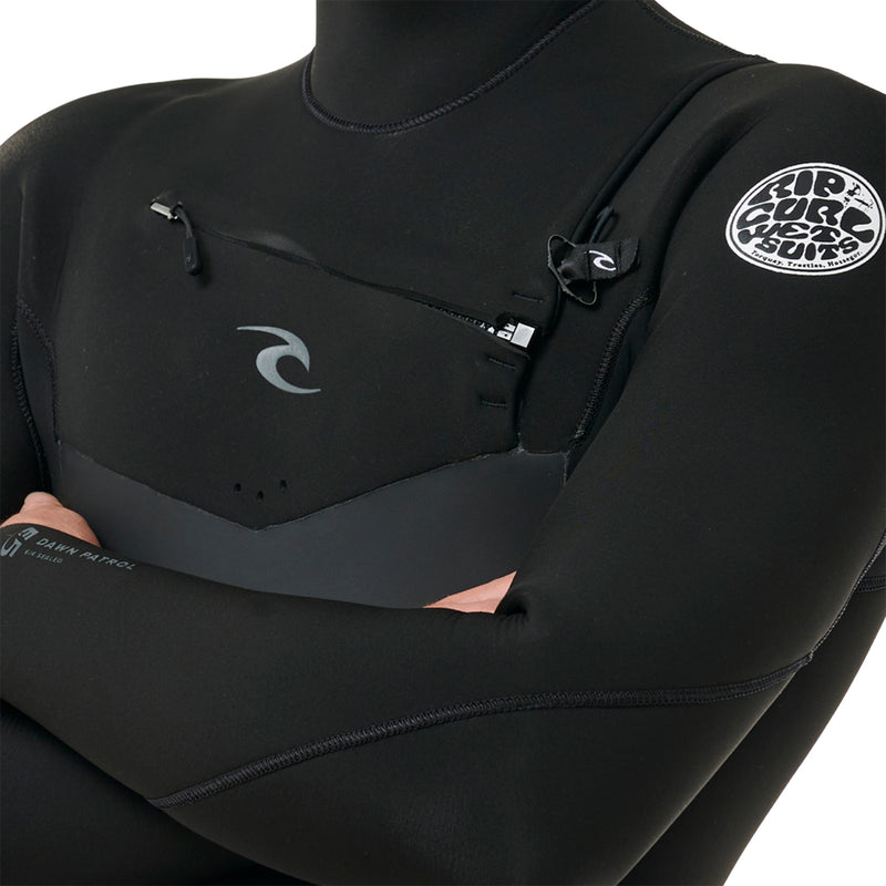 Load image into Gallery viewer, Rip Curl Dawn Patrol 5/4 Hooded Chest Zip Wetsuit
