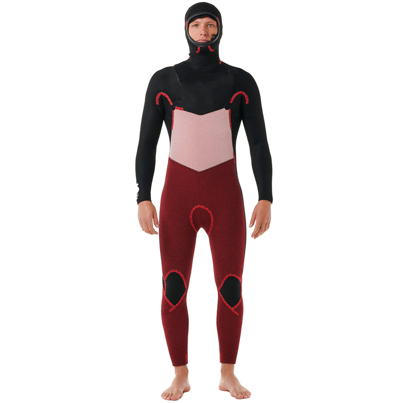 Load image into Gallery viewer, Rip Curl Dawn Patrol 5/4 Hooded Chest Zip Wetsuit
