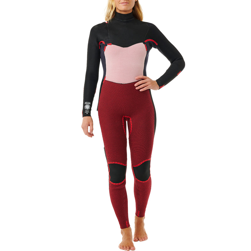 Load image into Gallery viewer, Rip Curl Women&#39;s Dawn Patrol 4/3 Chest Zip Wetsuit
