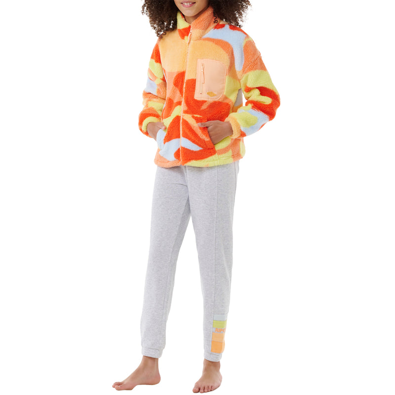 Load image into Gallery viewer, Rip Curl Youth High Tide Polar Fleece Zip Jacket
