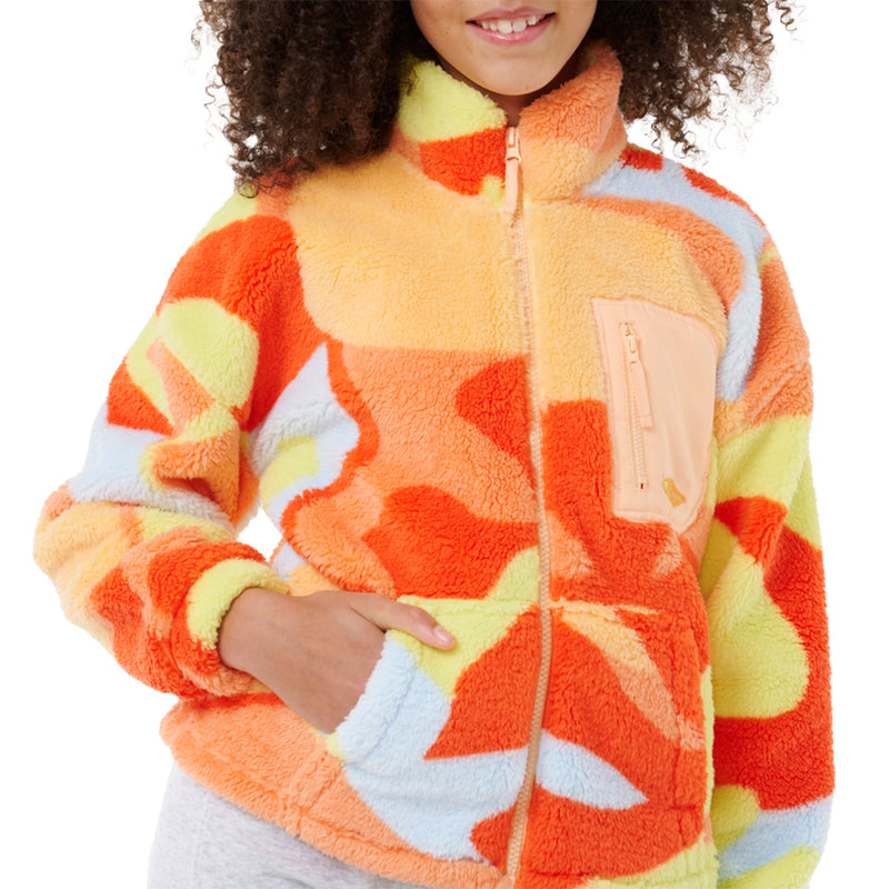 Load image into Gallery viewer, Rip Curl Youth High Tide Polar Fleece Zip Jacket
