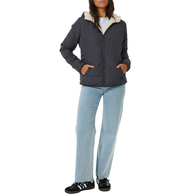 Load image into Gallery viewer, Rip Curl Women&#39;s Anti-Series Anoeta Classic Hooded Zip Jacket
