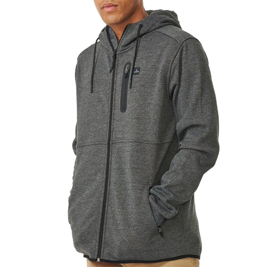 Rip Curl Departed Anti-Series Fleece Zip Hooded Jacket