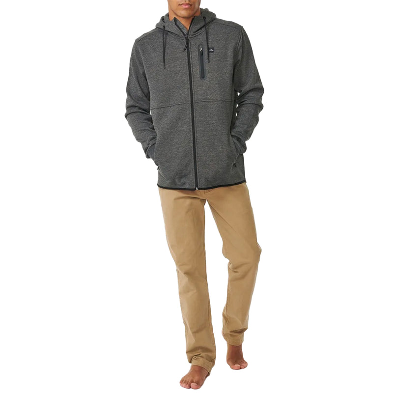 Load image into Gallery viewer, Rip Curl Departed Anti-Series Fleece Zip Hooded Jacket
