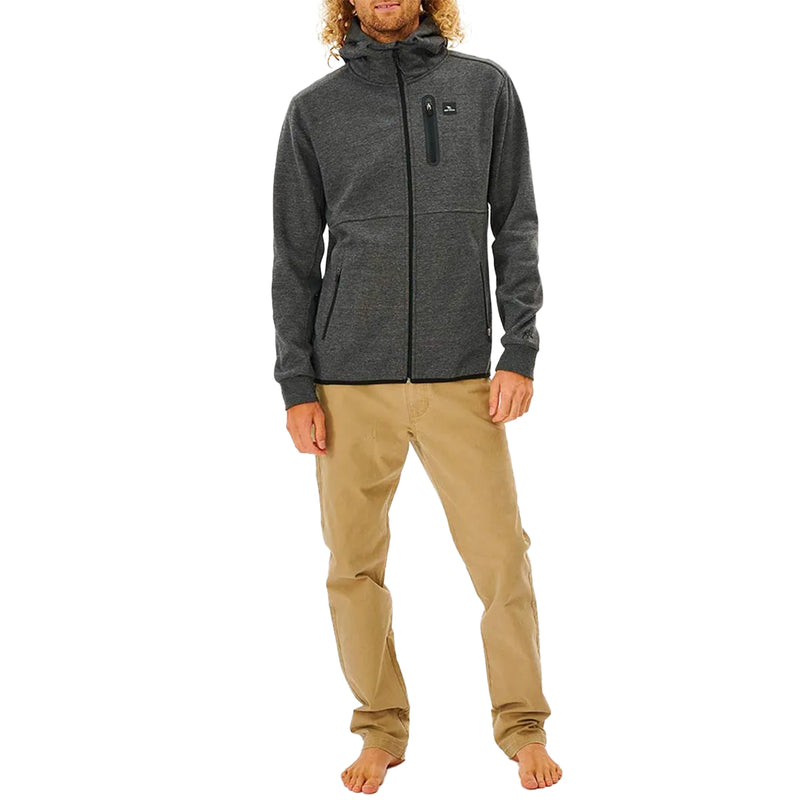 Load image into Gallery viewer, Rip Curl Departed Anti-Series Fleece Zip Hooded Jacket
