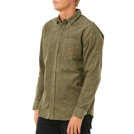 Rip Curl Classic Surf Cord Long Sleeve Button-Up Shirt