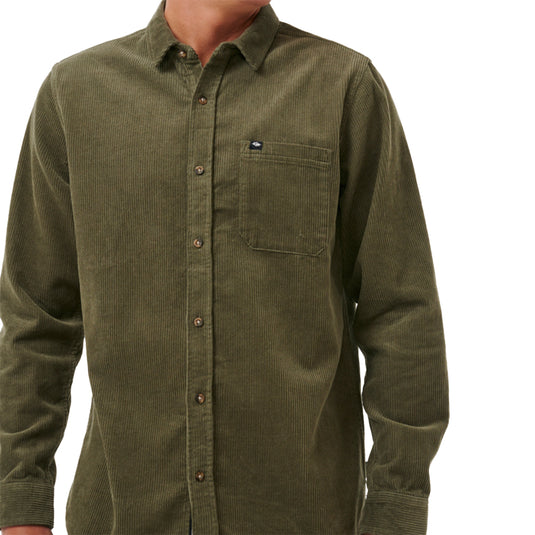 Rip Curl Classic Surf Cord Long Sleeve Button-Up Shirt