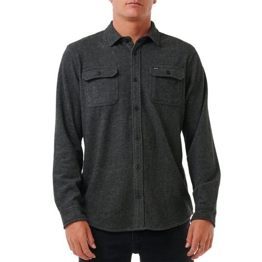 Rip Curl Grid Long Sleeve Button-Up Shirt