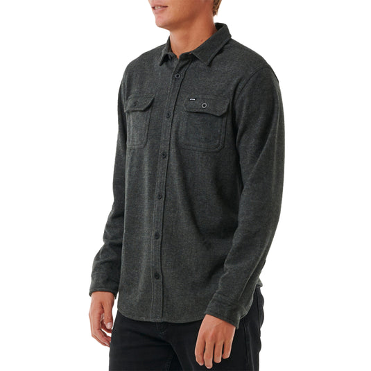 Rip Curl Grid Long Sleeve Button-Up Shirt