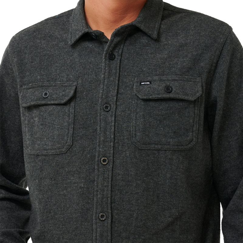 Load image into Gallery viewer, Rip Curl Grid Long Sleeve Button-Up Shirt
