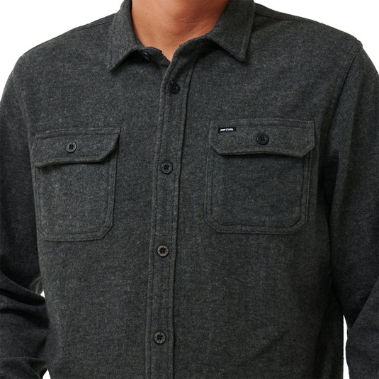 Rip Curl Grid Long Sleeve Button-Up Shirt