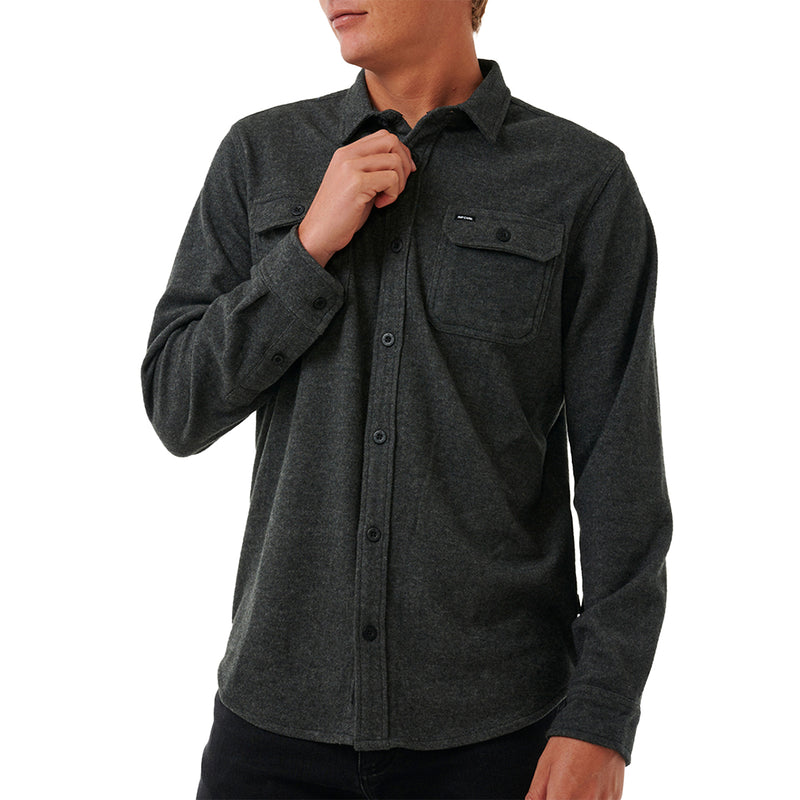 Load image into Gallery viewer, Rip Curl Grid Long Sleeve Button-Up Shirt
