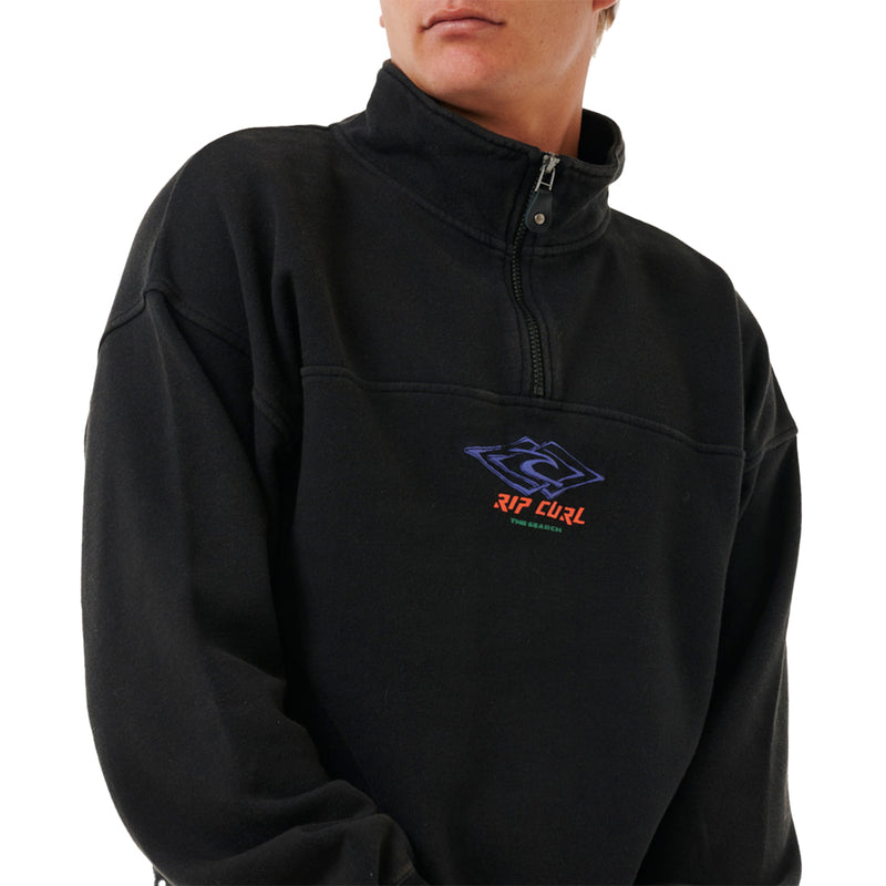 Load image into Gallery viewer, Rip Curl Quest ¼ Zip Crew Sweatshirt
