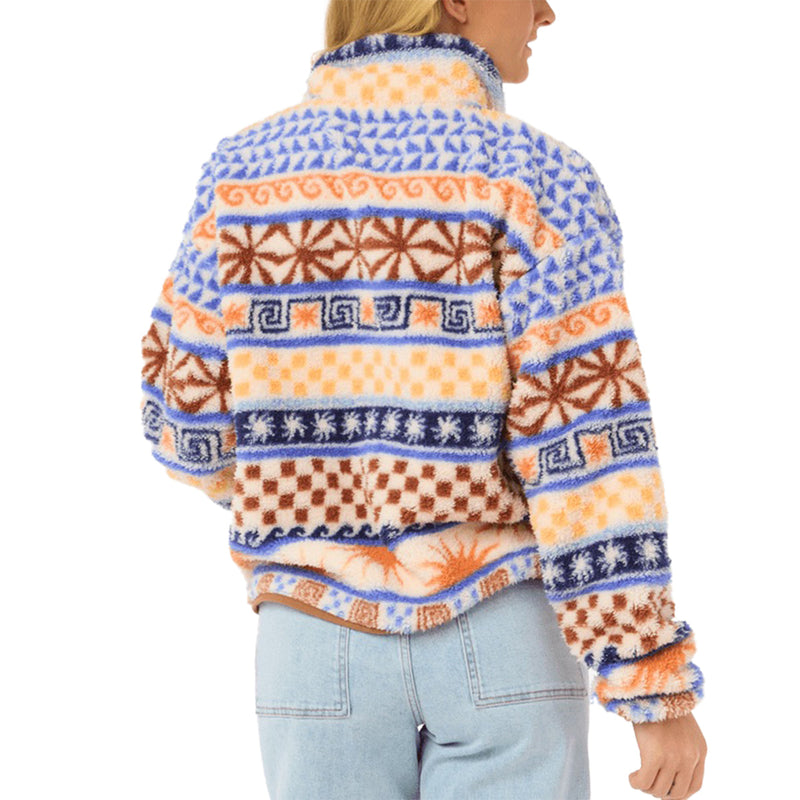 Load image into Gallery viewer, Rip Curl Women&#39;s San Carlos Half-Zip Polar Fleece Pullover Sweatshirt
