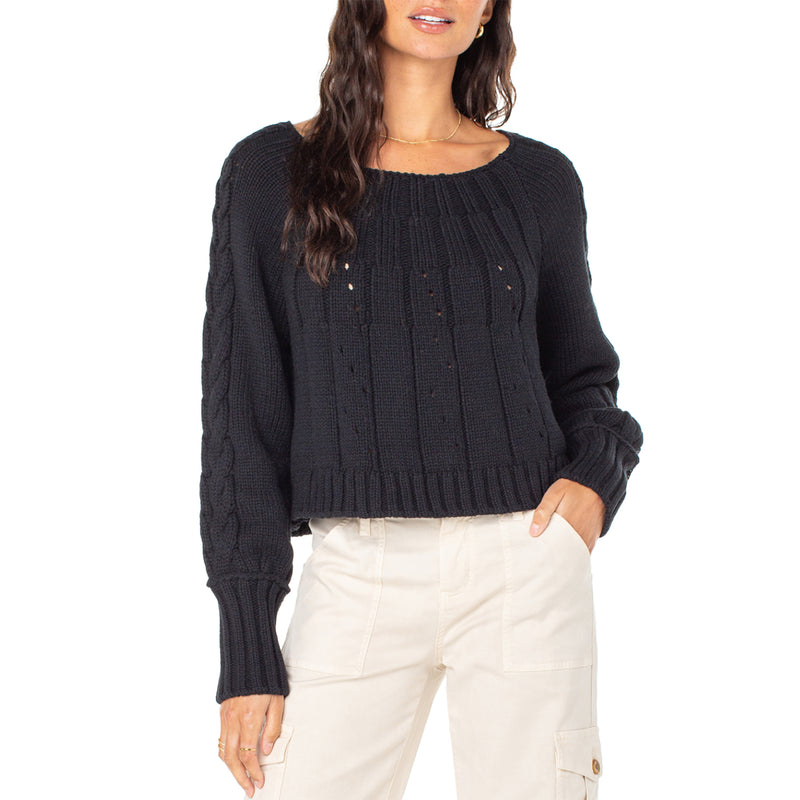 Load image into Gallery viewer, Roxy Women&#39;s Day Dream Boat Neck Sweater
