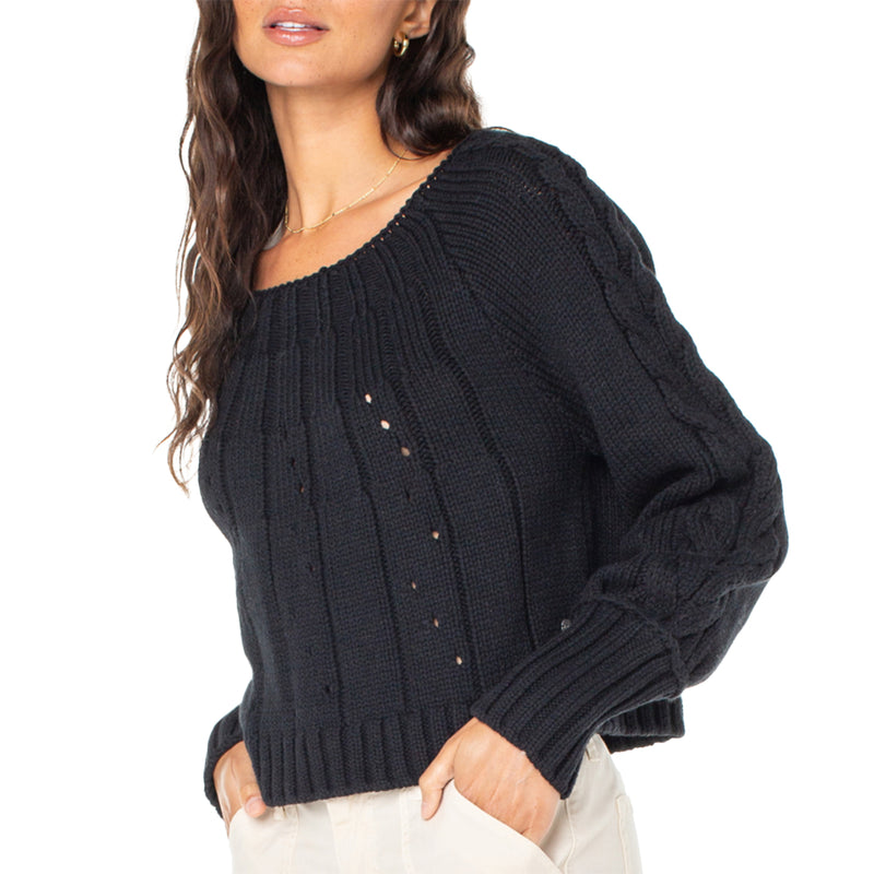 Load image into Gallery viewer, Roxy Women&#39;s Day Dream Boat Neck Sweater
