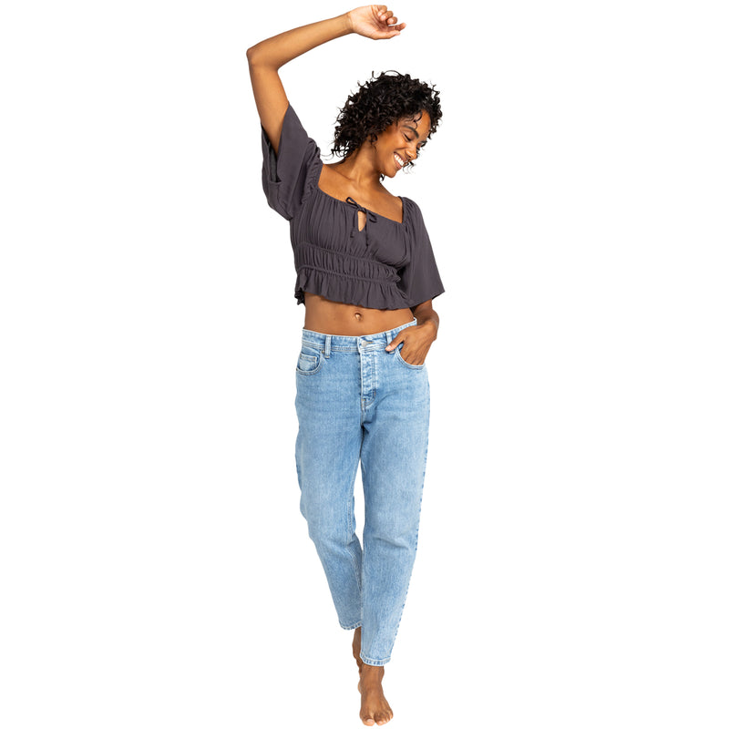 Load image into Gallery viewer, Roxy Women&#39;s Dawn Winds Crop Top
