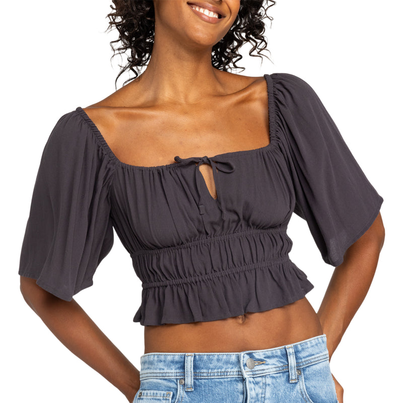 Load image into Gallery viewer, Roxy Women&#39;s Dawn Winds Crop Top
