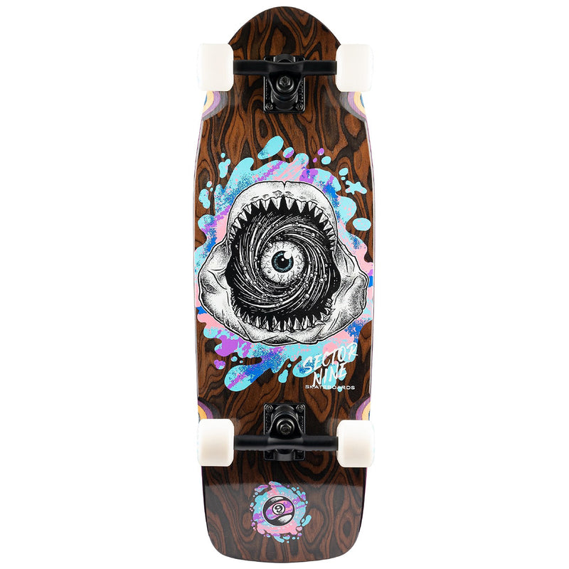 Load image into Gallery viewer, Sector 9 Fat Wave Fossil 30&quot; Skateboard Complete
